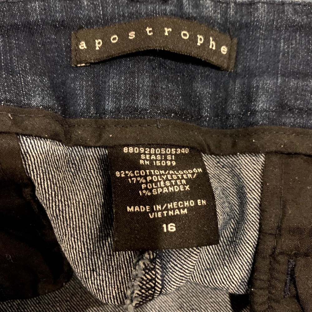 Apostrophe Women’s Capri Jeans - Size 16 - Picture 7 of 7